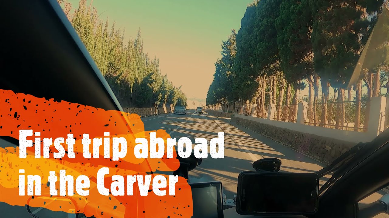 Travelling across Spain in the Carver One (POV) (TIMELAPSE)