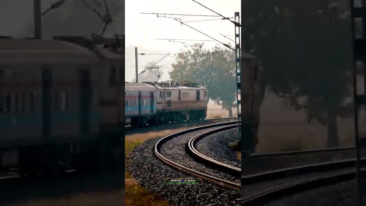 Amazing Train Curve 🔥
