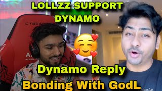 GodlLollzz On Dynamo,🥰 Dynamo Reply Bonding With GodL 💛🐉