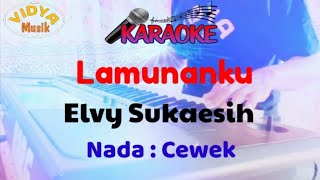 LAMUNANKU Karaoke Elvy Sukaesih