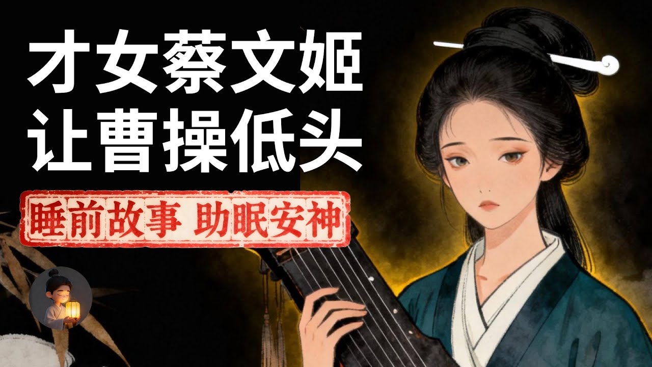 蔡文姬：一个让曹操不惜重金从匈奴赎回的传奇才女 | 睡前故事，安神助眠