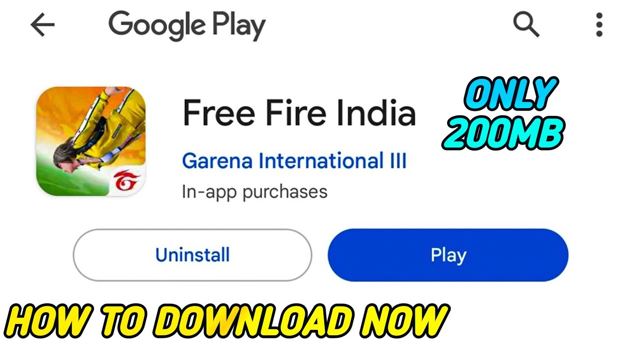 Free Fire India - Apps on Google Play