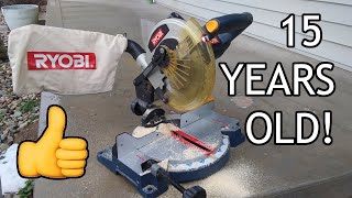 Ryobi 18 Volt Cordless 8-1/4 in. Compound Miter Saw: Max's Tool Reviews