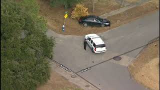 High Speed Chase Ends In Ditch