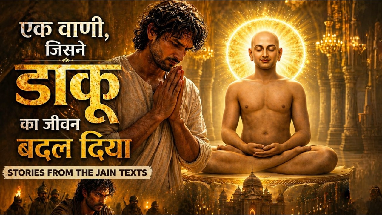 4. एक वाणी, जिसने डाकू का जीवन बदल दिया #dharmaforlife #storiesfromjaintexts