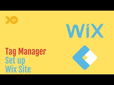 Tag Manager Set Up   Wix Site