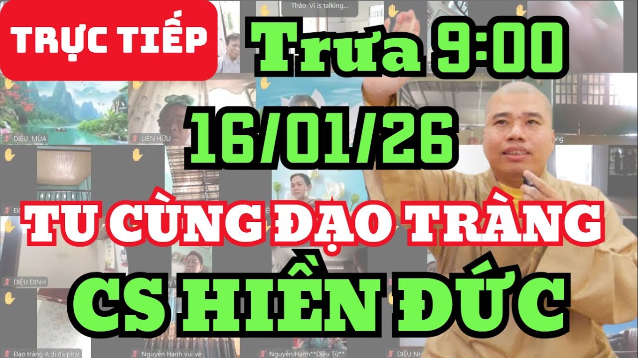 🔴 TRỰC TIẾP: 16/1/26 TRƯA 