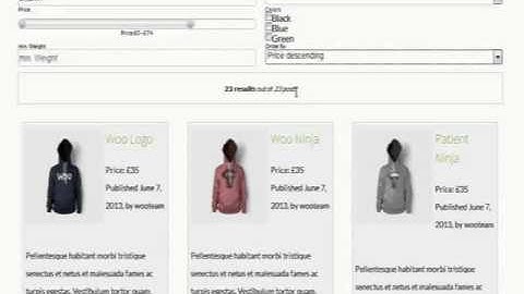 Profi Search Form For WooCommerce