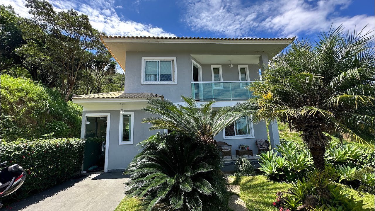 CA0845 | Casa moderna com 3 suítes, 555m2 de terreno, condomínio alto padrão na Tijuca Teresópolis