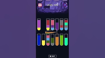 #water #sort #puzzle #game #solve #level #1032