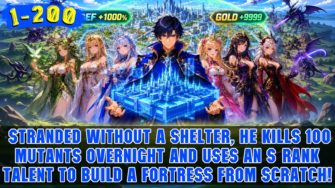 🔥Boy Gets S-Rank Builder Talent, +100% XP and Rewards, and Builds a Super Fortress From Scratch!