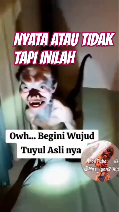 Tuyul kejebak di kamar tidur #setidaknyasempatbersama #mural #animals