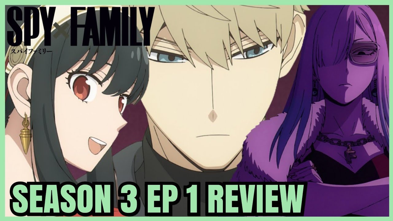 Spy X Family Season 3 EP 1| LOID VS EXHAUSTED WORKER, FRANKIE & FIONA WORK TOGETHER 