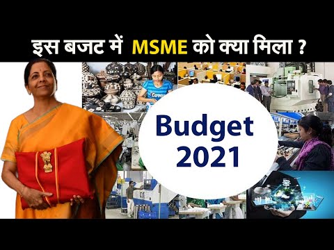 इस बजट में  MSME ( लघु , छोटे और मध्यम उद्योग) को क्या मिला ?I MSME Sector I union budget 2021