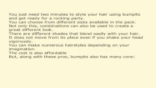 Bumpits - Does Bumpits Hair style Really effective ? Read Our Exclusive Reviews!