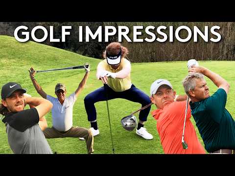 Greatest golf impressions - part 2 | spieth, mcilroy, hovland & more