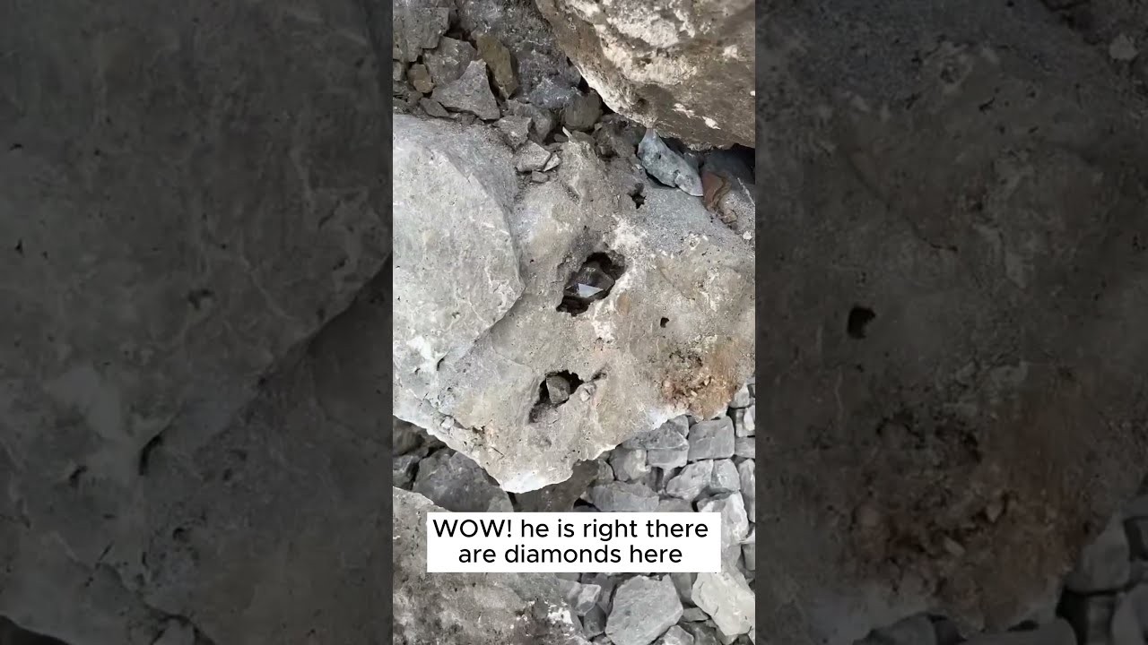 There Are A Lot Of Diamonds Here Crystals Rock Hunting Diamond Shorts