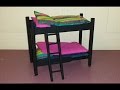 How To Make A 18 Inch Doll Bunk Bed