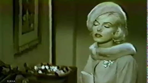 Marilyn Monroe and Cyd Charisse - Rare /Raw "Something's Got To Give" Outtakes 1962