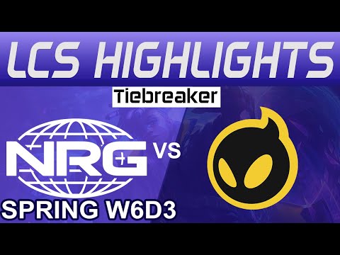 NRG vs DIG Tiebreaker Highlights LCS Spring Season 2024 NRG vs Dignitas by Onivia