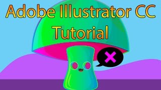 Adobe Illustrator Tutorial using blend modes and pathfinder options.