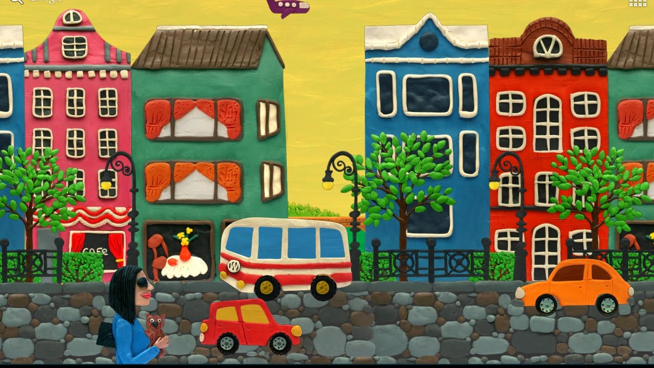 Городская улица картинки для детей