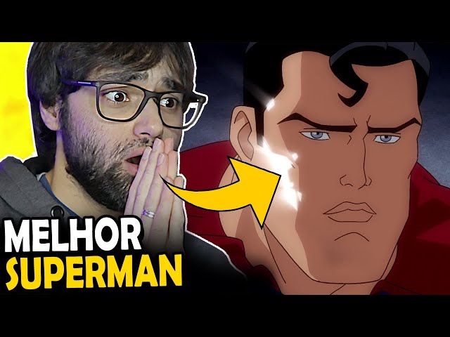 A animação de Grandes Astros Superman – Arte Final HQ