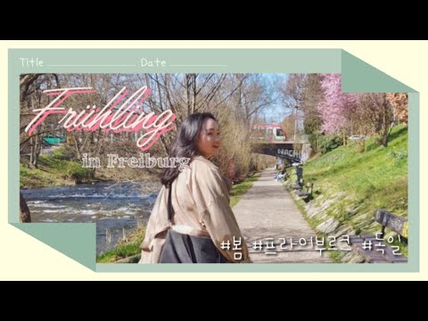 봄 컴백 트레일러 Spring comeback trailer | 독일 프라이부르크에 봄이 왔어요🌸  | 드라이잠 | Frühling in Freiburg
