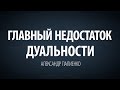 Главный недостаток дуальности. Александр Палиенко.