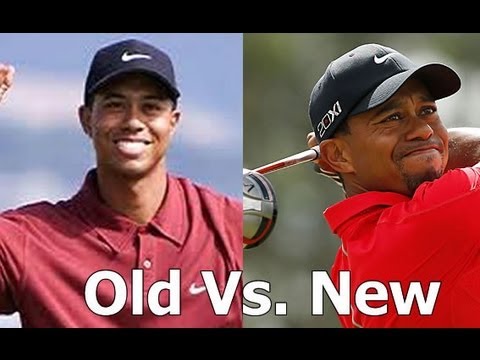 Tiger Woods Golf Swing Changes 2006 vs. 2013 - 동영상