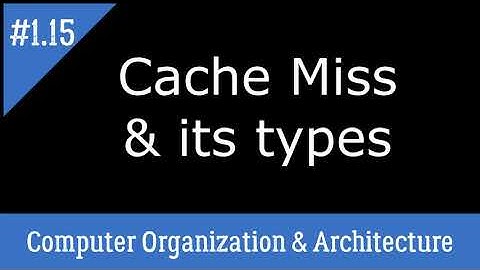 (#1.15) Types of Cache Misses| Cache Mapping| Computer Organization & Architecturre