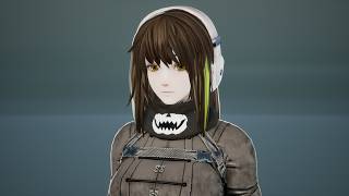 M4A1 from Girls' Frontline in Code Vein's 2 Character Creation