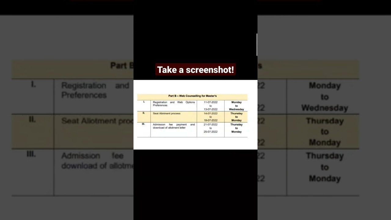 When will be the Counselling process for NIPER JEE 2022? 
