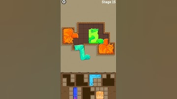 Puzzle Cats - Gameplay Walkthrough (iOS & Android) Stage 15 #games #funny #shorts