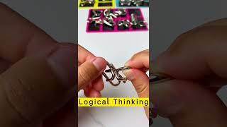 Easy way to solve metal puzzles new shape #shorts #puzzle