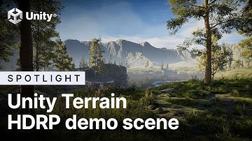 Unity Terrain - HDRP Demo Scene