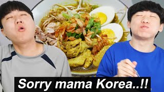 Punya ibu Korea tapi kok merasa rasa sentuhan tangan ibu dari sop Indonesia ini ya..?