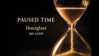 Endless Hourglass Loop Relaxing Visual 2 hours - Infinity Loop | Paused Time