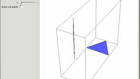 Intersecting 3D Triangles