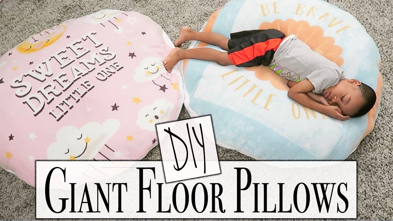 DIY Giant Floor Pillows