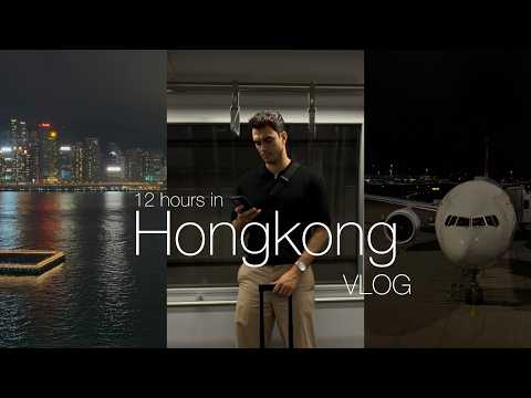 12 Hours in Hong Kong🇭🇰 | Solo Travel & an Incredible Hotel View