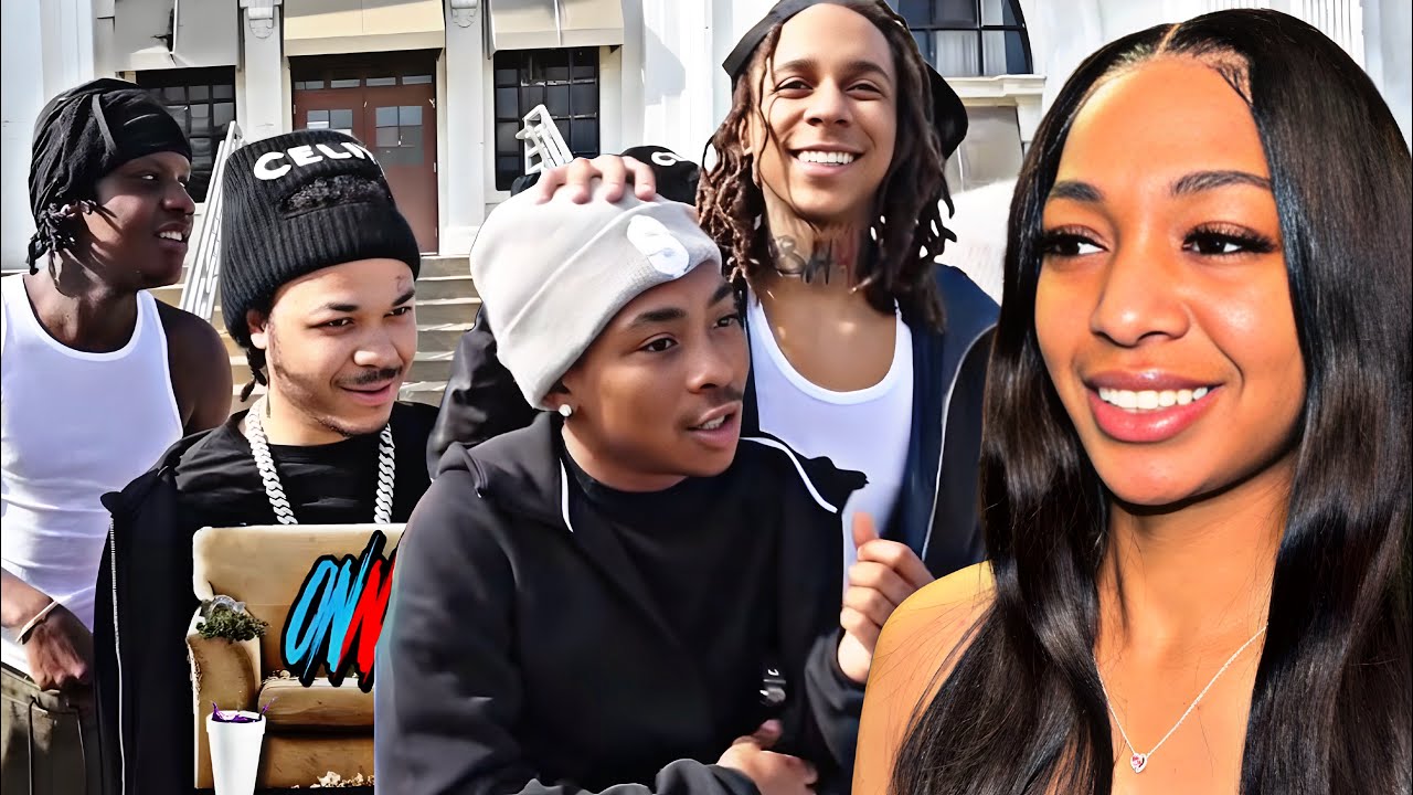 BbyLon Reacts to Welcome To Blood Hound Lil Jeff Hood Vlog 