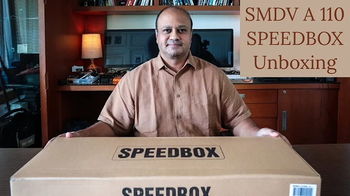 SMDV A110 SPEEDBOX UNBOXING