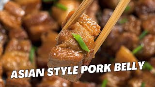 Asian Style Pork Belly Delicious Braised Pork In Soy Sauce. Recipe By Always Yummy