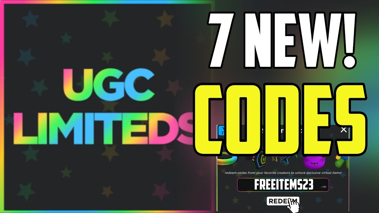 UGC Limited Codes (December 2023) – GameSkinny