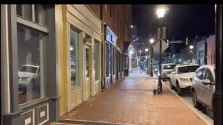 Baltimore Streets at Night Fell’s Point Walking Tour