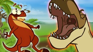 Dinosaur | Gigantic Meat Eaters | Funny Dinosaur Cartoon For Kids