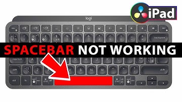 FIX SPACEBAR ISSUE in DaVinci Resolve iPad!