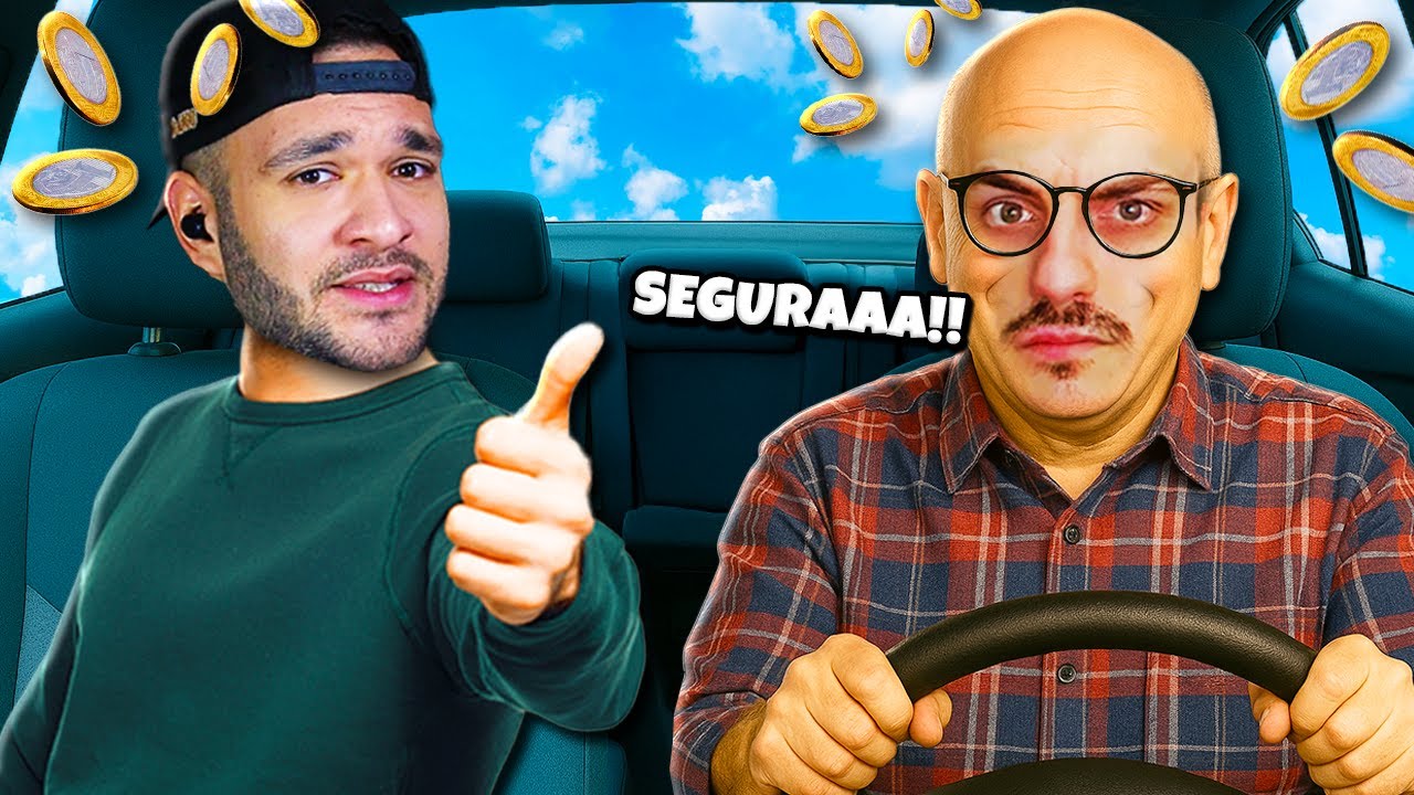 QUANDO VOCÊ PEGA CARONA com o VOVÔ! Backseat Drivers