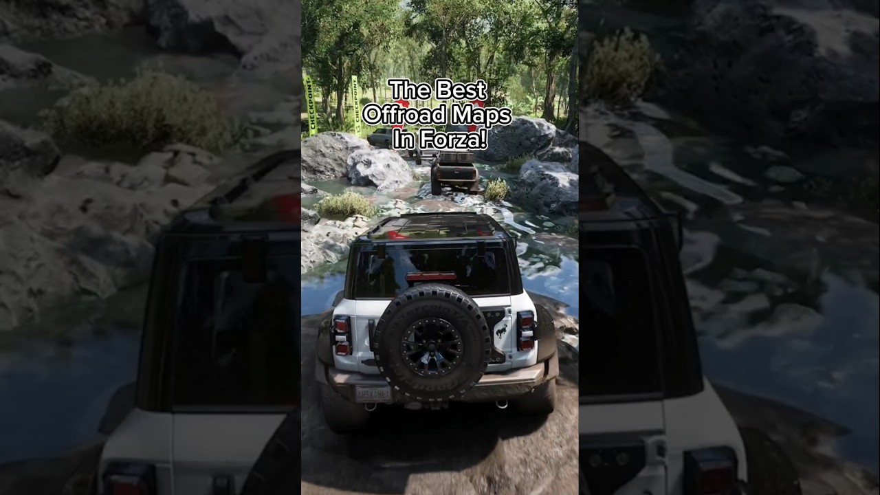 The Best Offroad Maps In Forza!